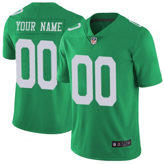 Men's Philadelphia Eagles ACTIVE PLAYER Custom Green Throwback Vapor Untouchable Limited Stitched Jersey